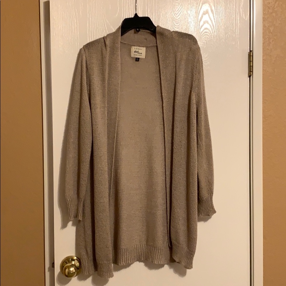 Comfy Brownish Tan Cardigan